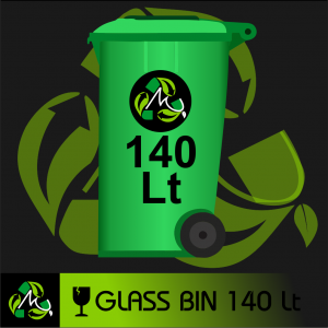 Glass Bin 140 Lt Collection