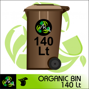 Organic Bin Collection 140 Lt