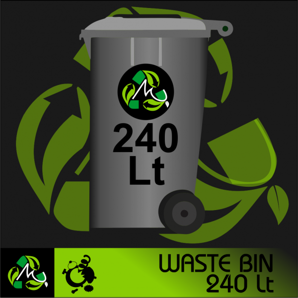 Waste Bin Collection 240 Lt